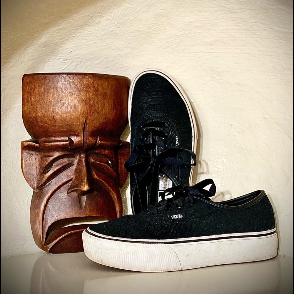 Snakeskin Vans